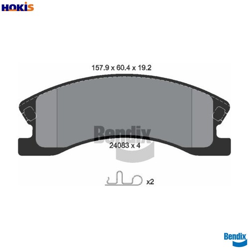 Set pastiglie freno - set,