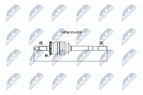 Albero motore nty npw - albero,